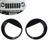 Jeep Patriot Angry Bird Style Front Headlight Cover Trim (2011-2017)