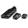 Mercedes Benz 6Pcs Carbon Fiber Car Door Adjust Button Switch Covers