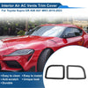Toyota Supra GR 2 x Air Condition Outlet Vent Trim Cover Frame