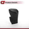 Honda Accord (2008-2012) - Pebbled Black Faux Leather Car Gear Shift Knob Cover