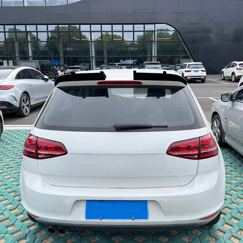 Volkswagen Golf MK7 Gloss Black Rear Boot Spoiler Lip (2013-2019)