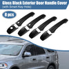 Dodge Durango (11 - 21) Key Hole 8 pcs Exterior Side Door Handle Cover Trim