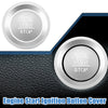 Honda Accord (2018-2022) Silver Tone Engine Start Ignition Button Sticker