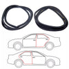 Nissan Datsun 230 / 240C / 260C 1971-1975 Rear Door Inner Weatherstrip x2