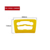 Dodge Charger 1x Yellow Leather A/C Panel Cover (2016-2023)