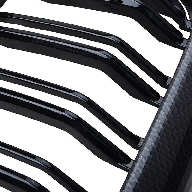 BMW G30 G31 5-Series 530i 540i Carbon Fiber Kidney Bumper Grille (2017-2018)