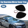 Honda 11th Gen Civic ABS Black Rearview Mirror Covers (2022)
