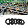 MakeModel Oil Seal 18x26x4.5mm NBR Rubber Seal Ring 5 Pcs