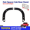 Pair Spacer Cab Rear Panel Fits Toyota Land Cruiser FJ45 Pickup 1976-1980