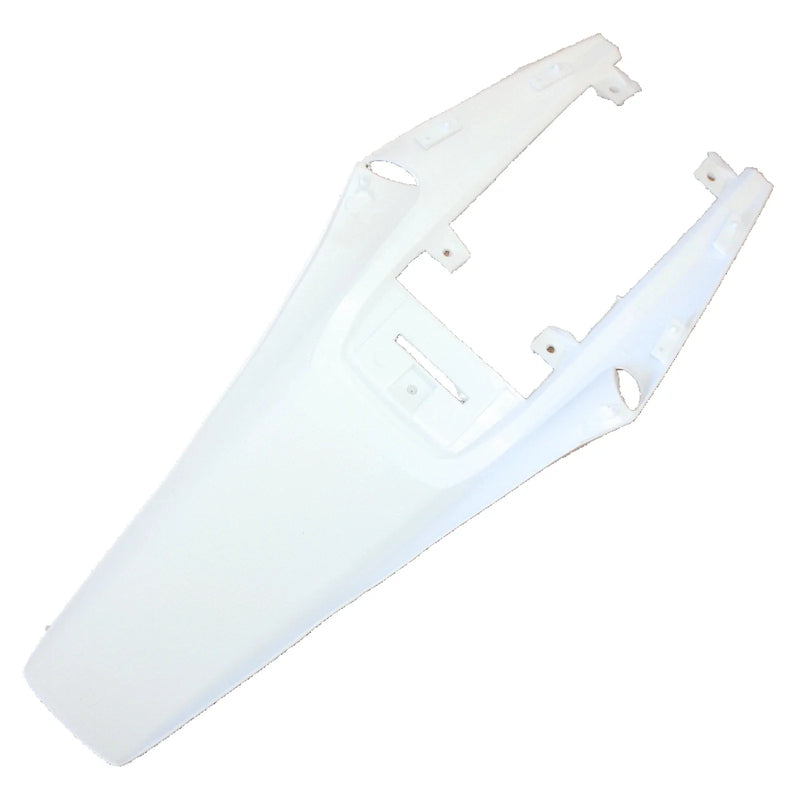 Apollo Orion 250CC Pit Bike White Plastic Rear Tail Mud Guard Fender