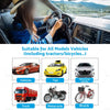 Universal 5.5'' Speedometer Odometer Display MPH/KMH with Alarm