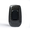 Toyota Alphard RAV4 Hilux Black Carbon Fiber Key Case Cover (2015-2023)