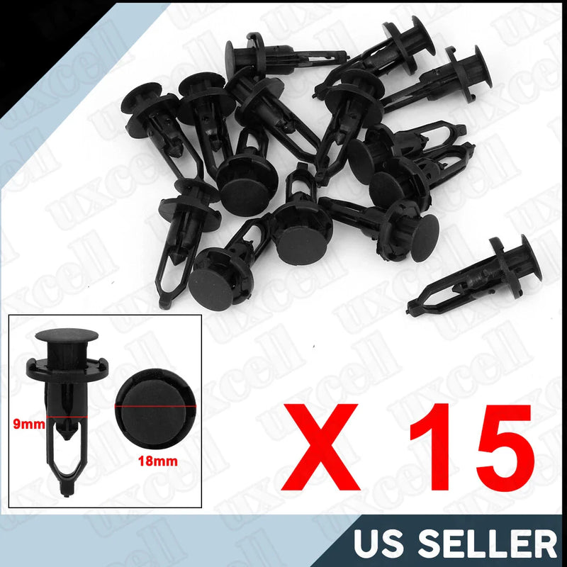 Toyota Lexus 15 x Bumper Retainer Clips Fasteners
