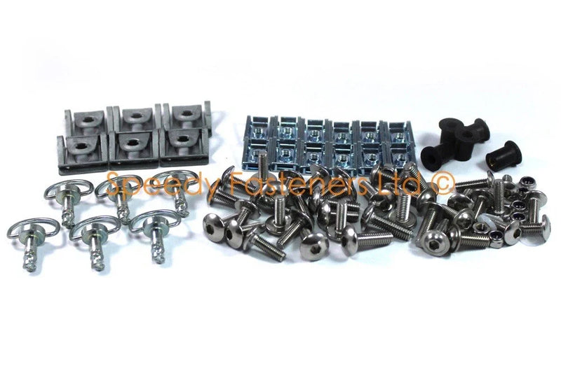 Aprilia Mille RSV 1000 Dzus Stainless Steel Bolts (1998–1999)