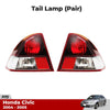 Tail Light Rear Lamp no Bulb Pair LH+RH Fits Honda Civic EU 4D Sedan 2004-05 D05
