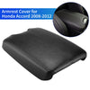 Honda Accord Black Leather Console Armrest Cover (2008-2012)
