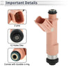 Toyota Prius C Fuel Injector 1 Pc Pink (2012–2019)