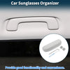 Sunglasses Case Car Porsche Macan Eyeglasses Holder Storage Box Suede Grey