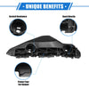 Toyota Yaris 1 Pair Left/Right Bumper Mounting Support Bracket (2007–2012)