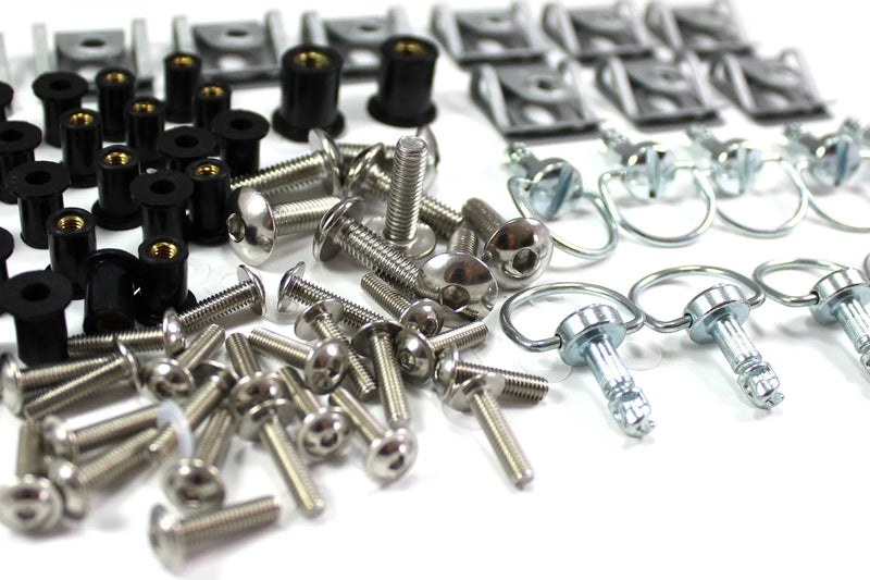 Ducati 748 / 916 / 996 / 998 Dzus Fasteners & Fairing Bolts (1994–2004)
