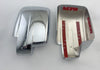 Dodge Nitro Jeep Liberty Chrome Rearview Mirror Lid Cover Trim (2007-2012)
