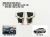 Toyota Hilux Fortuner Yaris Vios Chrome Side Vent Door Cover Trim (2012-2015)