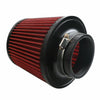 Red 100mm High Performance 4" Cold Air Intake Cone Dry Filter (2023)