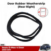 Door Seal Rubber Trim Weatherstrip RH Rear Fits 2003-11 Isuzu D-Max Holden Rodeo