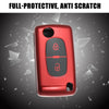 Peugeot Silicone Smart Key Fob Case Cover