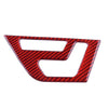 Mercedes C-Class W204 Red Carbon Fiber Seat Adjustment Knob Cover (2007-2013)