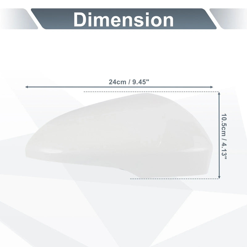 Ford Fusion Right Mirror Cover Cap White (2013-2019)