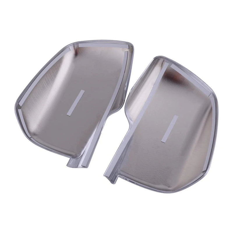 Dodge Journey Silver Side Door Wing Mirror Cover Trim Caps (2009-2018)