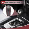 Mazda CX-5 Red Faux Leather Gear Shift Knob Cover (2012-2023)