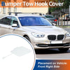 BMW 535i 550i GT White Front Right Tow Hook Cover