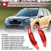 Subaru Crosstrek Red Aluminum Alloy Steering Wheel Paddles (2012-2025)