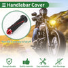 Motorcycle 7/8" 22mm Motorcycle Hand Grips Red Arrow Pattern