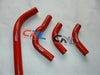 Honda CRF250 CRF250X CRF250R RED Silicone Radiator Hose (2004-2009)