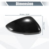 Honda Accord Rearview Mirror Cover Overlay Gloss Black (2018-2021)