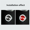 Land Rover Discovery Black Carbon Fiber Engine Start Stop Button Cover (10-16)