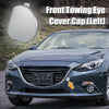 Mazda 3 Silver Tone Front Bumper Tow Hook Eye Cover (2014-2016)
