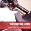 Suzuki Gixxer SF250 Pair Titanium Tone Red Brake Clutch Levers