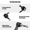 Ford 4 Pcs Front Sway Bar Links & Outer Tie Rod Ends