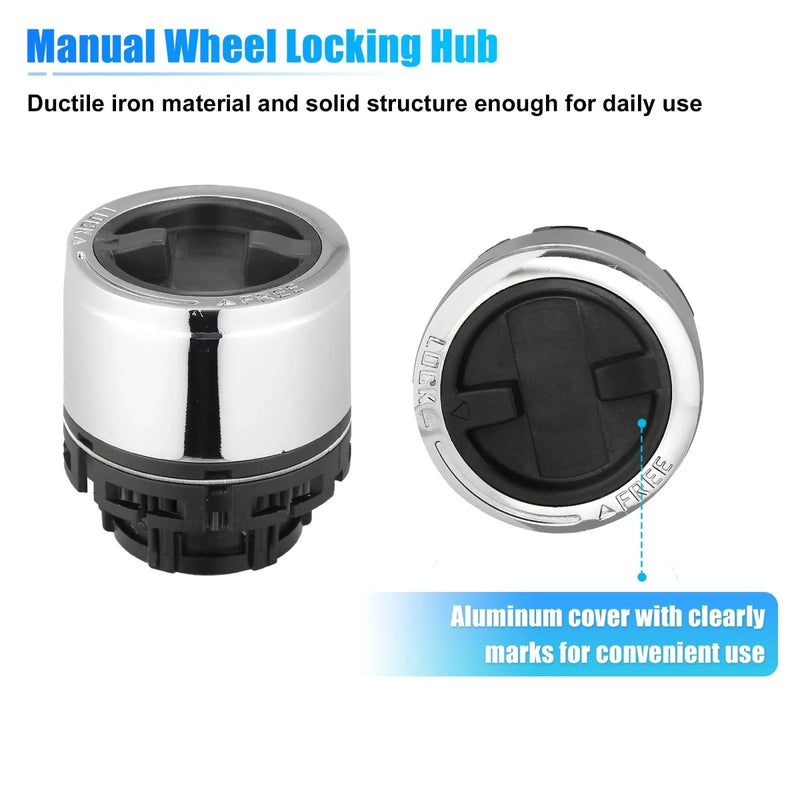 Ford Explorer, Ranger, Mazda B 2 x Front Wheel Locking Hubs