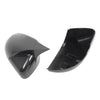 VW Golf MK6 Carbon Fiber Black Side Mirror Cover Caps (2009-2013)