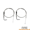 Harley Sportster XL883 XL1200 Throttle Oil Cable Wires (1996-2015)