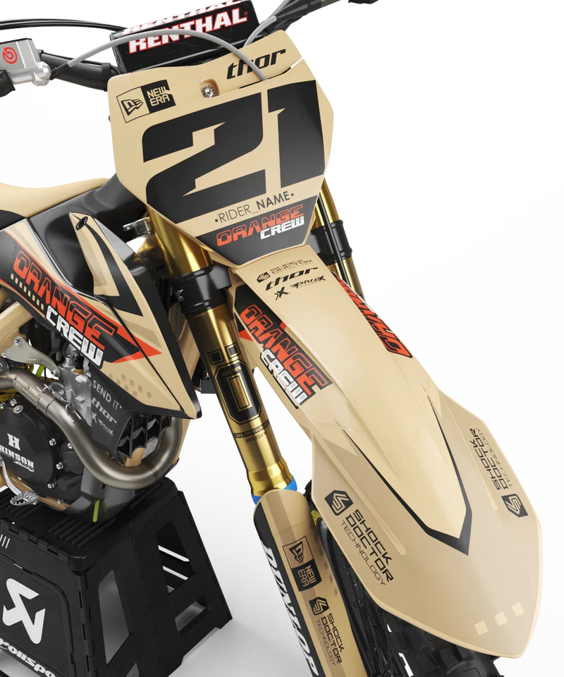 KTM SXF 450 TERRA Style Custom Decal Kit Stickers (2011-2012)