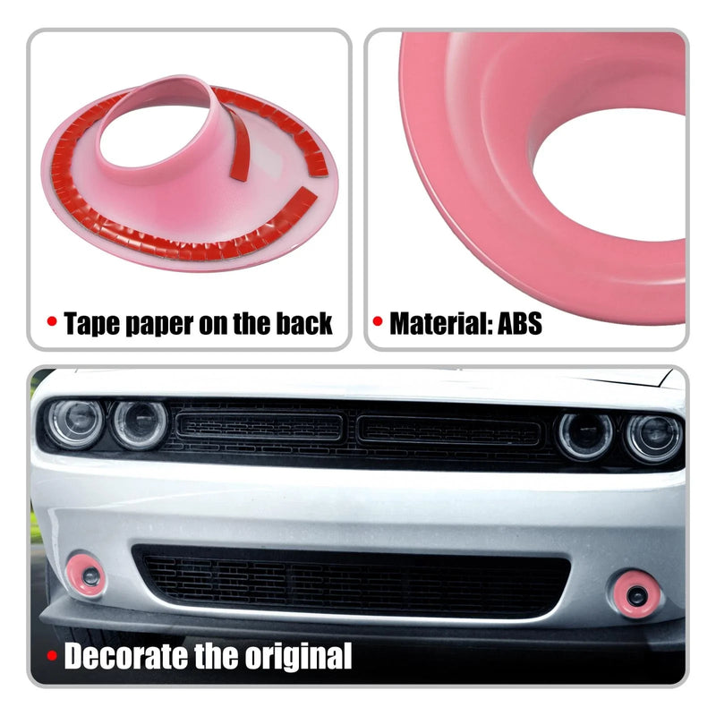 Dodge Challenger ABS Front Fog Light Covers (2015-2020)