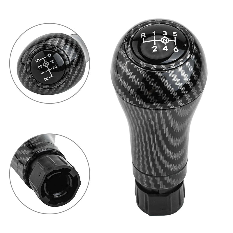 Mercedes W203 6 Speed Carbon Fiber Gear Shift Knob (2000–2007)