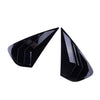 Kia Forte 2 x Gloss Black Side Window Blind Covers (2019-2022)