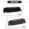 Honda Fit 4th Gen GR1 (2015-2020) - Black Red Dashboard Cover Mat